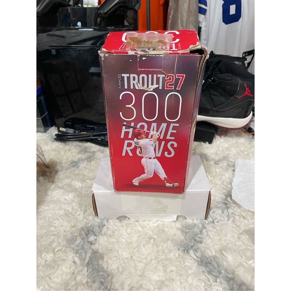 MLB Mike Trout 300th Home Runs Los Angeles Angeles Bobblehead